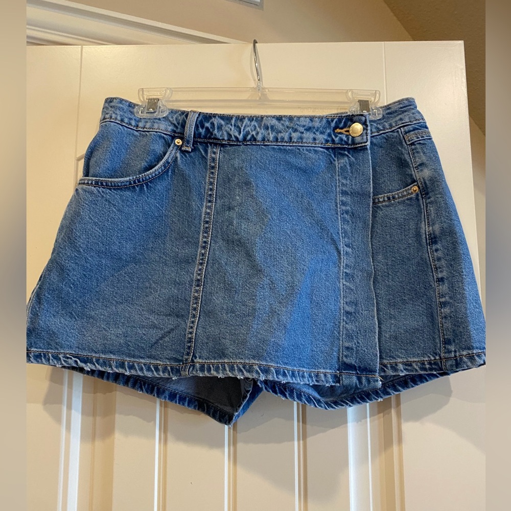Zara Denim Skort